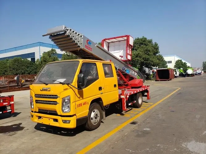 烟台莱山附近云梯车出租联系电话，助您轻松解决高空作业难题