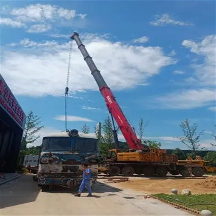 烟台莱山吊车出租｜16吨汽车吊｜工地吊装/设备吊运｜灵活调度_专业团队